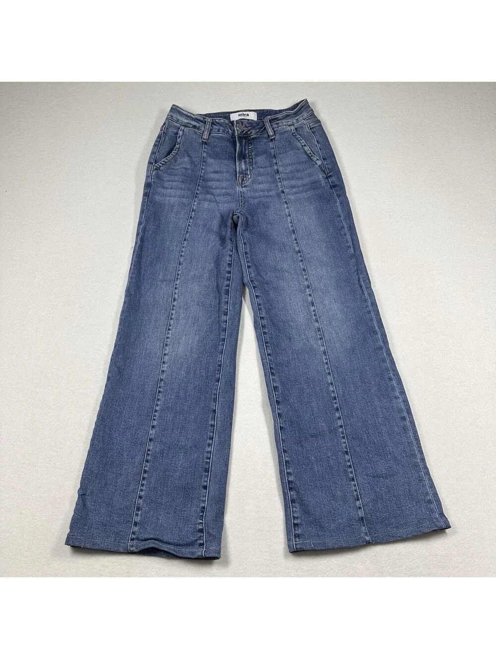 MICA LOS ANGELES Wide Leg Jeans Size 27 Inseam 29